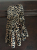 Blumarine Leopard Print gloves with B Swarovski detail