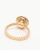 Gucci Interlocking G Flower Ring Rhinestone