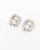 Chanel Coco Mark Rhinestone Clip-on Earrings