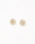 Chanel Coco Mark Rhinestone and Pearl Earrings