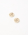 Chanel Coco Mark Rhinestone and Pearl Earrings