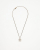Chanel Coco Mark Rhinestone Necklace