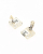 Chanel Square Rhinestone Clip-on Earrings