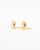 Celine Céline Logo Pearl Clip-on Earrings