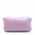 Fendi Baguette Medium FF Tridimensional Leather 2-Ways Baguette Bag Purple