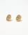 Chanel Coco Mark Circle Chain Rhinestone Clip-on Earrings