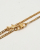 Celine Céline Horse Carriage Gold-tone Necklace