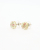 Chanel Coco Mark Resin Rhinestone Earrings