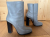 Celine Sleek grey ankle boots, Phoebe Philo