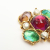 Saint Laurent Vintage Stone Brooch
