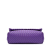 Bottega Veneta Purple Small Nappa Intrecciato Olimpia Shoulder Bag Italy