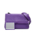 Bottega Veneta Purple Small Nappa Intrecciato Olimpia Shoulder Bag Italy