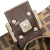 Fendi B Fendi Brown Canvas Fabric Zucca Shoulder Bag Italy