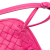 Bottega Veneta B Bottega Veneta Pink Hot Pink Nappa Leather Leather Nappa Intrecciato Nodini Crossbody Italy