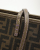 Fendi Zucca Roll Tote Bag