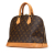 Louis Vuitton B Louis Vuitton Brown Monogram Canvas Fabric Monogram Alma PM France