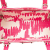 Balenciaga B Balenciaga Pink Calf Leather Mini Papier A4 Satchel Italy