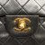 Chanel Classic Double Flap Small Matelassè Lambskin Flap Shoulder Bag Black
