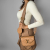 Louis Vuitton New Wave Multi-Pochette Leather 2-Ways Pouch Crossbody Beige