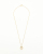 Louis Vuitton Pandantif Empreinte Yellow Gold Necklace