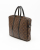 Louis Vuitton Porte Documents Voyage Monogram Macassar Briefcase