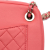 Chanel AB Chanel Pink Blush Lambskin Leather Leather Lambskin Giant Crystal CC Camera Bag Italy