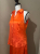 Trussardi orange silk set