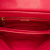Prada B Prada Pink Dark Pink Saffiano Leather Sound Lock Satchel Italy