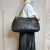 Chanel Tote Shoulder Bag Matelassè Caviar Leather Black