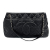Chanel Tote Shoulder Bag Matelassè Caviar Leather Black