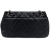 Chanel Tote Shoulder Bag Matelassè Caviar Leather Black