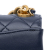 Chanel Pearl Jewel Quilted Calfskin Leather Flap Crossbody Blue