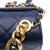 Chanel Pearl Jewel Quilted Calfskin Leather Flap Crossbody Blue