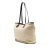 Celine B Celine Brown Light Beige Raffia Natural Material Tote Romania
