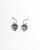 Chanel Coco Mark Dangling Heart Earrings