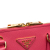 Prada B Prada Pink Saffiano Leather Medium Lux Promenade Satchel Italy