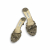 Jimmy Choo Pantoletten aus Pythonleder