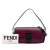 Fendi B Fendi Red Burgundy Nappa Leather Leather Stefano Pilati Nappa Twist Baguette Satchel Italy