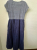 Weekend Max Mara Robe longue en tricot bleu marine