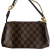 Louis Vuitton Eva Canvas Pouch Clutch Damier Ebene