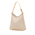 Fendi B Fendi Brown Light Beige Canvas Fabric Zucca Shoulder Bag Italy
