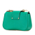 Prada B Prada Green Saffiano Leather Sidonie Crossbody Italy
