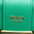 Prada B Prada Green Saffiano Leather Sidonie Crossbody Italy