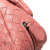Bottega Veneta B Bottega Veneta Pink Nappa Leather Leather Mini Nappa Intrecciato Expandable Chain Crossbody Italy