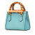 Gucci Diana Mini Leather Tote Bag Blue