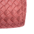 Bottega Veneta AB Bottega Veneta Pink Canvas Fabric Intrecciato Buckle Flap Handbag Italy