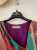 Etro Robe en soie multicolore