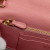 Prada B Prada Pink Saffiano Leather Lux Wallet on Chain Italy
