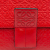 Loewe B LOEWE Red Calf Leather Repeat Anagram Avenue Crossbody Spain