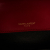 Saint Laurent B Saint Laurent Red Lambskin Leather Leather Medium Lambskin Monogram Vicky Chain Bag Italy